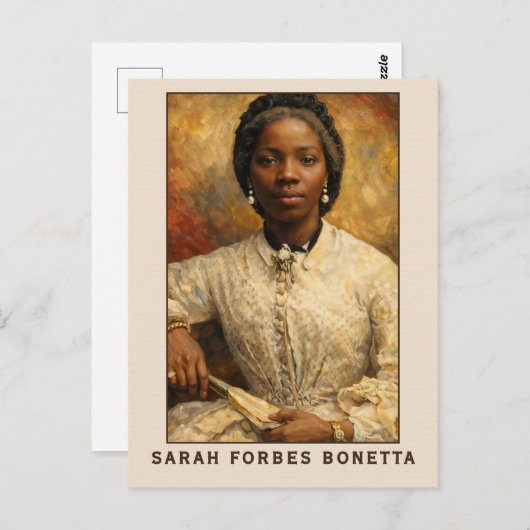 Sarah Forbes Bonetta Portrait Art ポストカード (正面/裏面)