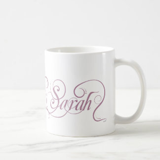 Sarah - nom personnalisé コーヒーマグカップ