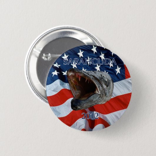 Sarahcuda 2012ボタン 缶バッジ (正面&裏面)