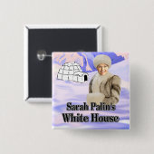 sarahsの白の家 缶バッジ (正面&裏面)