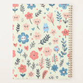 Sarah's Notesかわいいフローラ プランナー手帳 (裏面)