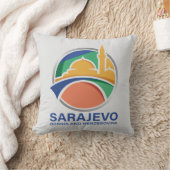 Sarajevo Bosnia and Herzegovina クッション (ブランケット)