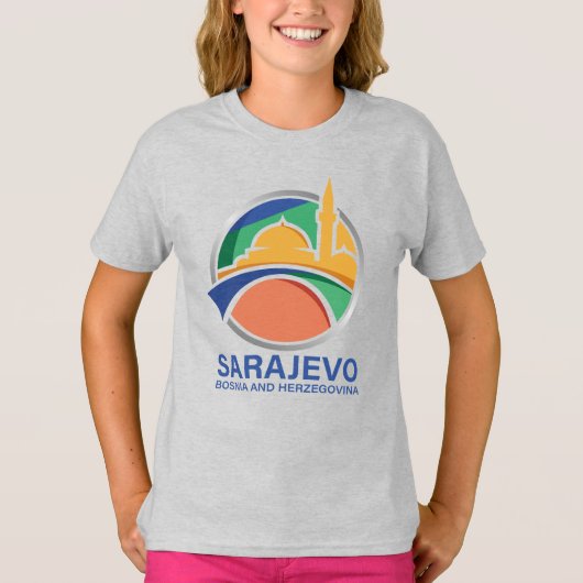 Sarajevo Bosnia and Herzegovina Tシャツ (正面)