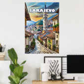 Sarajevo, ville d'espoir et de mémoire ポスター (ホームオフィス)