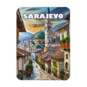 Sarajevo, ville d'espoir et de mémoire マグネット (縦)