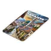 Sarajevo, ville d'espoir et de mémoire マグネット (左側)