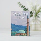 Sarajevo, ville historique de Bosnie-Herzégovine ポストカード (スタンド正面)