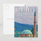 Sarajevo, ville historique de Bosnie-Herzégovine ポストカード (正面/裏面)
