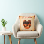 Saranda, Albania Throw Pillow クッション (椅子)