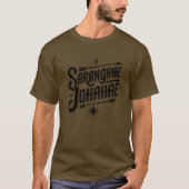 Saranghae & Joahae 韓国語フレーズTシャツ  Tシャツ (正面)