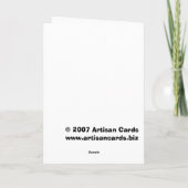 Sarasotaの日没 カード (裏面)