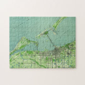 Sarasotaフロリダ(1944年)のヴィンテージの地図 ジグソーパズル (横)