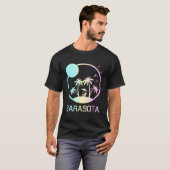 Sarasota Florida Travel Vacation Beach Tシャツ (正面フル)
