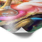 Saraswatiプリント(8" x 10") – バージョン1 フォトプリント            (角)