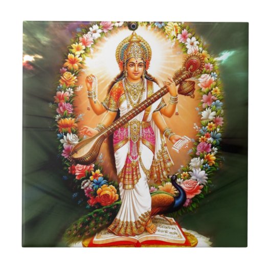 Saraswati タイル (正面)