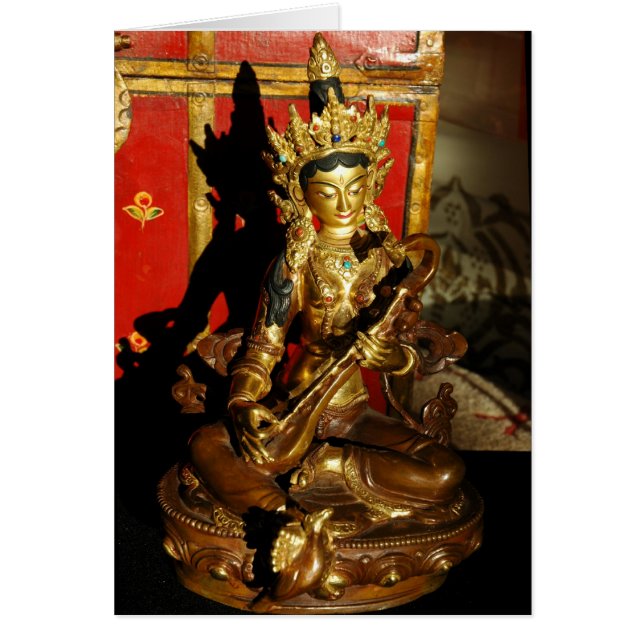 Saraswati、音楽及び詩歌 (正面)