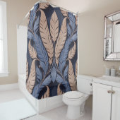 Saraswati Feather Relief シャワーカーテン (インサイチュ)