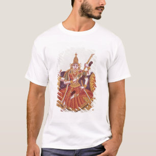 Saratheswatheeの学ぶことのヒンズー教の女神 Tシャツ