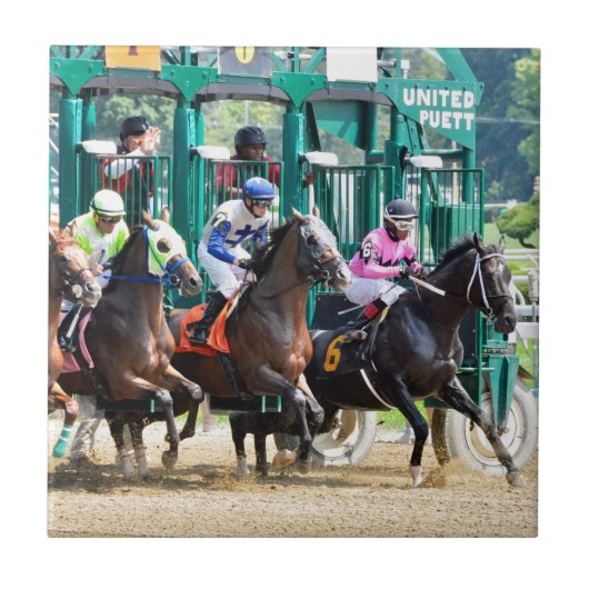 Saratogaでを離れて タイル (正面)