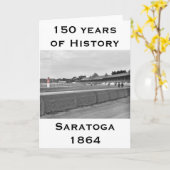 Saratogaのクラブハウス カード (黄色い花)