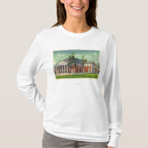 Saratogaのスパの劇場の外観 Tシャツ