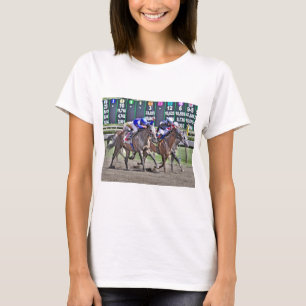 Saratogaの競馬 Tシャツ