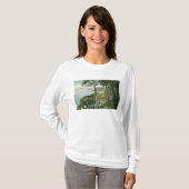 Saratoga湖の眺め# 2 tシャツ (正面フル)