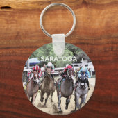 SARATOGA - 最終コーナーを曲がる キーホルダー (正面)