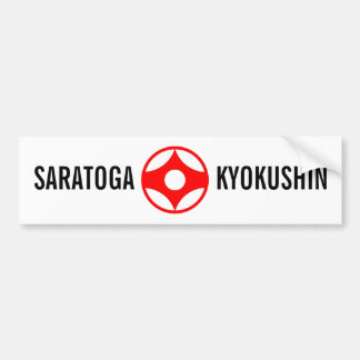SARATOGA KYOKUSHINのバンパーステッカー バンパーステッカー