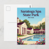 Saratoga Spa State Park USA ポストカード (正面/裏面)