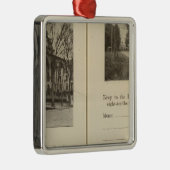 Saratoga Springsの借金の催促をする通り メタルオーナメント (右)