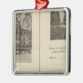 Saratoga Springsの借金の催促をする通り メタルオーナメント (左)