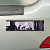 Saratoga Springs 1963年の夜明け バンパーステッカー (車上)