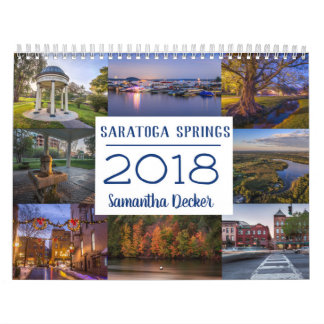 Saratoga Springs 2018のカレンダー カレンダー