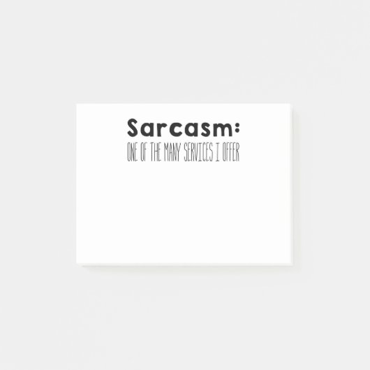 sarcasm ポストイット (正面)