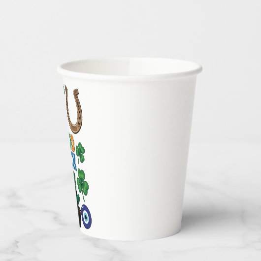 Sarcastic black cat and Lucky charms 紙コップ (左)