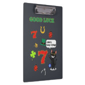 Sarcastic black cat &Lucky charms クリップボード (右)