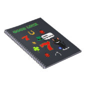 Sarcastic black cat &Lucky charms ノートブック (右側)