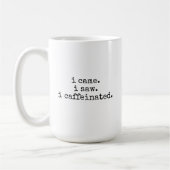 Sarcastic caffeine lover mug gift for her or him コーヒーマグカップ (左)