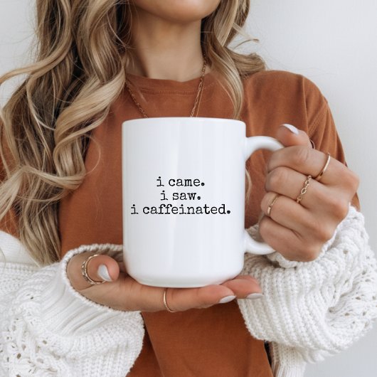 Sarcastic caffeine lover mug gift for her or him コーヒーマグカップ