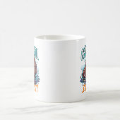 Sarcastic Capybara Chill Until I’m Not Funny コーヒーマグカップ (中央)