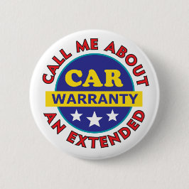 Sarcastic Car Warranty Pin 缶バッジ