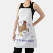 Sarcastic Chicken – Ask Me If I Give a Cluck エプロン (インサイチュ)