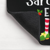 Sarcastic Christmas Elf Matching Pajama X-mas Part マウスパッド (コーナー)