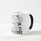 Sarcastic Coffee Quotes モーフィングマグカップ (正面右)