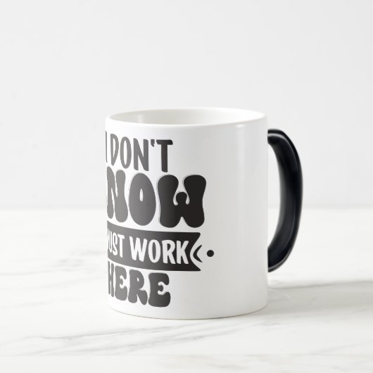 Sarcastic Coffee Quotes モーフィングマグカップ (正面右)