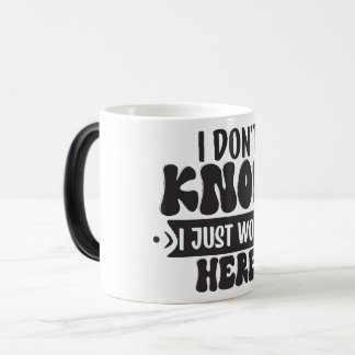 Sarcastic Coffee Quotes モーフィングマグカップ