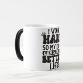 Sarcastic Coffee Quotes モーフィングマグカップ (正面左)