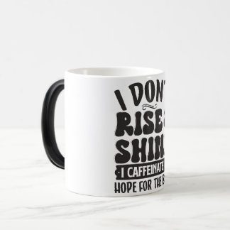 Sarcastic Coffee Quotes モーフィングマグカップ