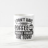 Sarcastic Coffee Quotes モーフィングマグカップ (中央)
